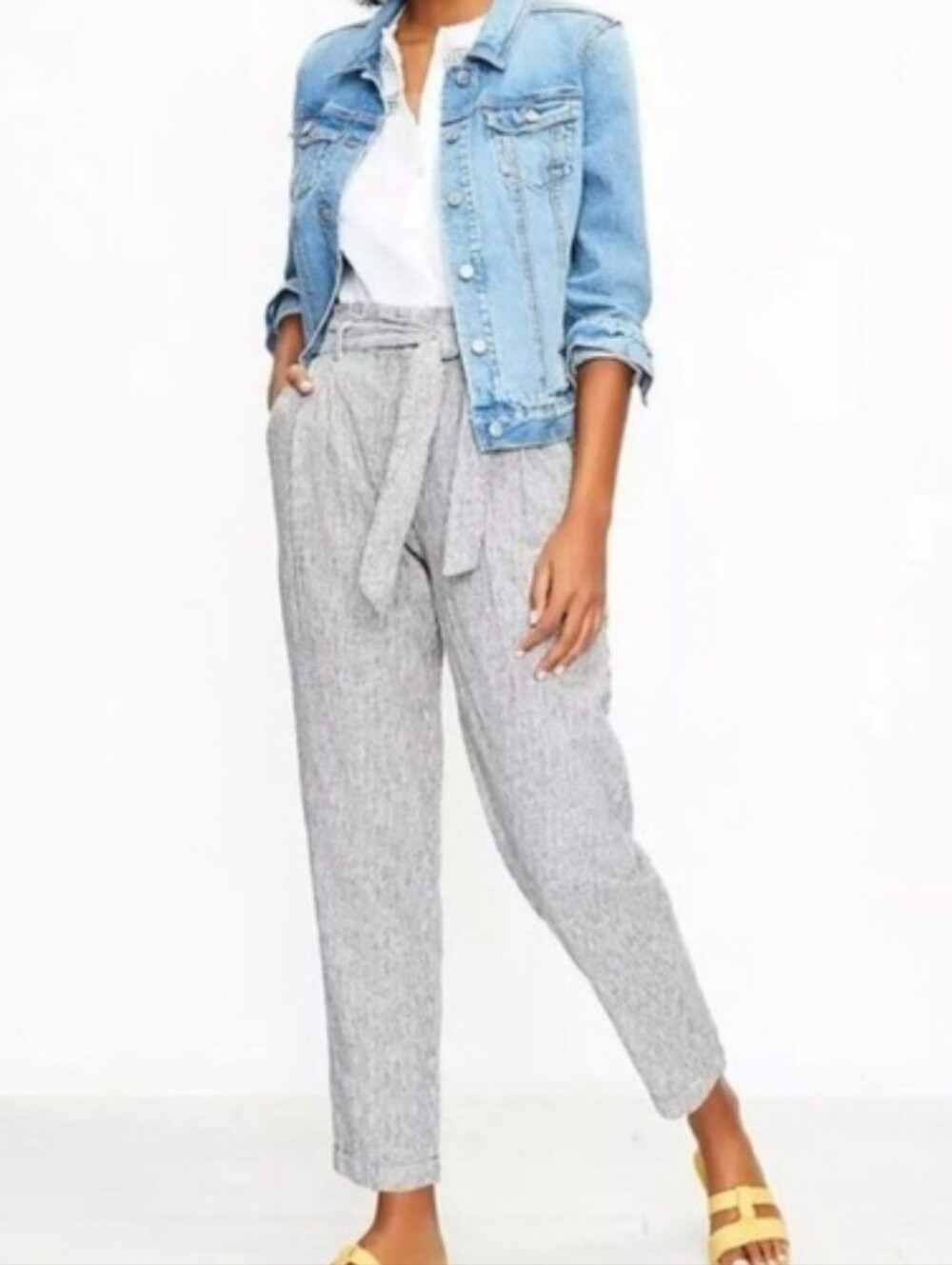 LOFT Paperbag Pants